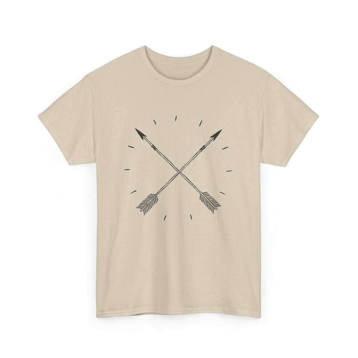 T-Shirt Frecce Incrociate – Design Boho Outdoor