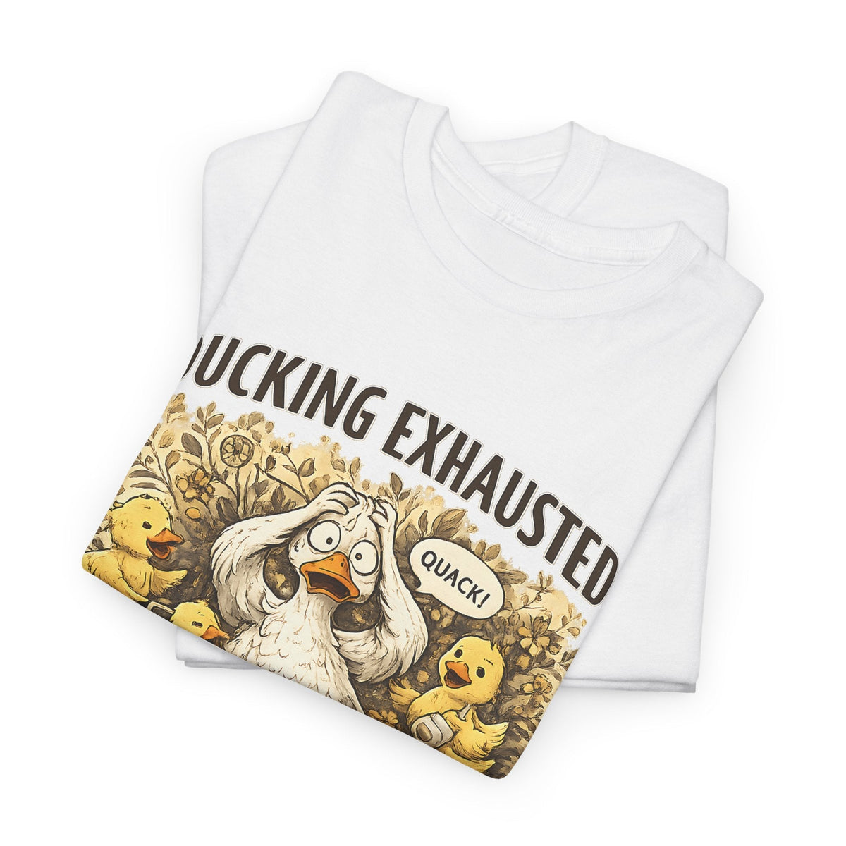 T-Shirt Mamma Esausta – Design Papera Divertente