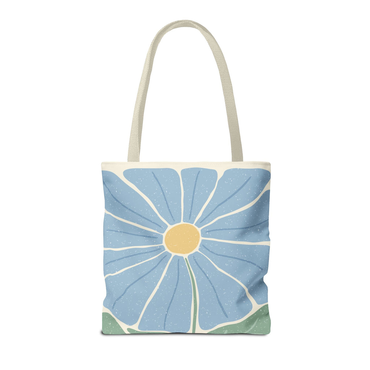 Blaue fiori Borsa in tessuto – Modernes Floral design