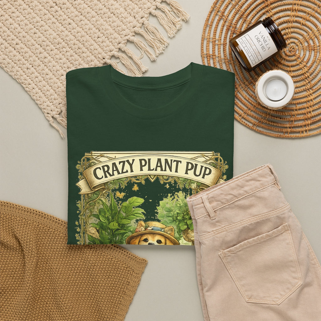T-Shirt Cane e Piante – Design Divertente