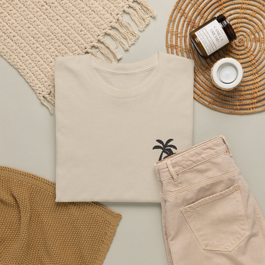 T-Shirt Palma Minimal – Design Spiaggia California