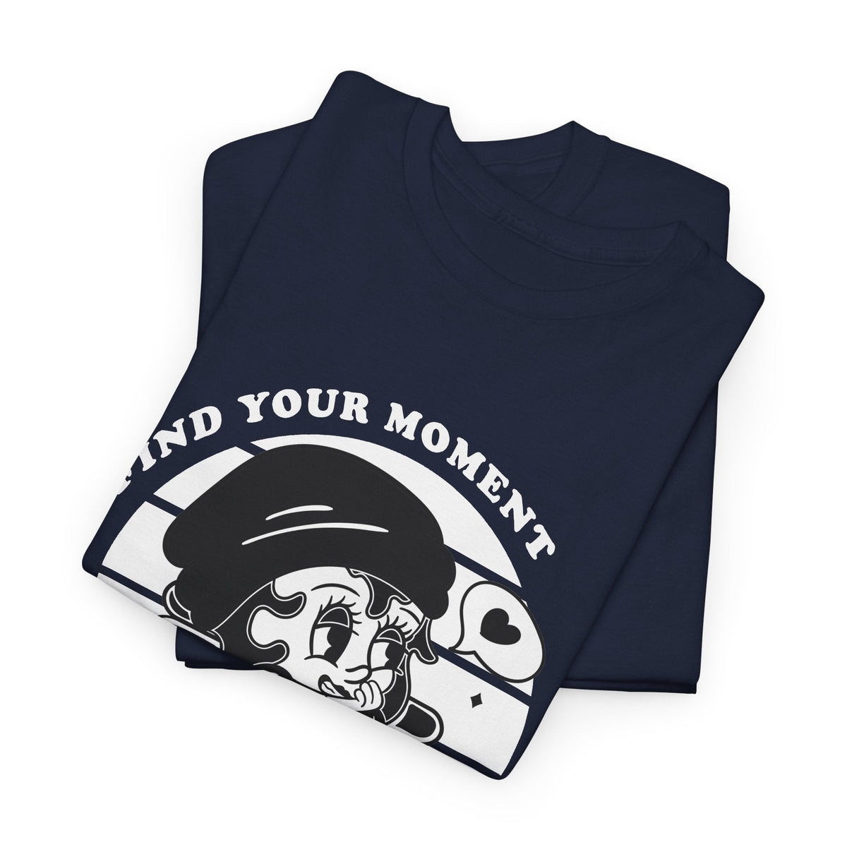 T-Shirt Continua a Sorridere – Ragazza Vintage e Frase Positiva