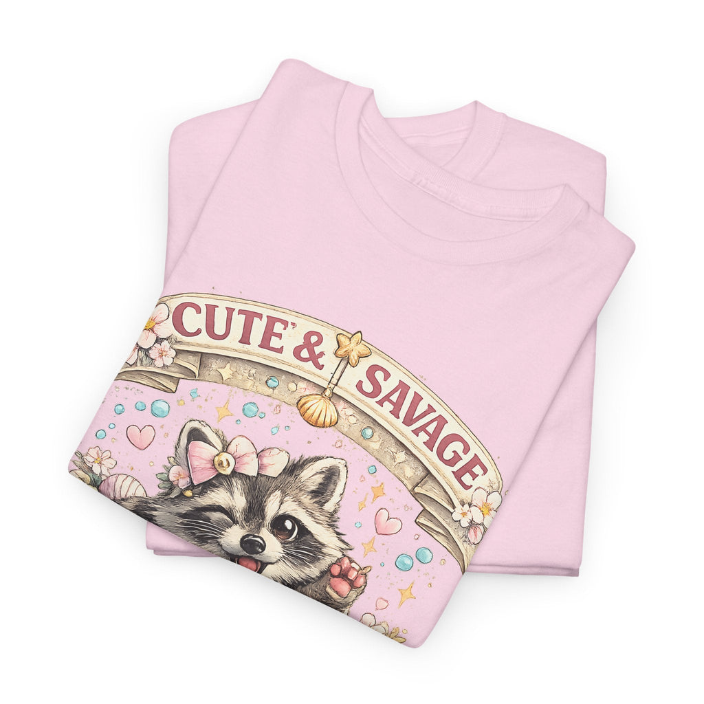 T-Shirt Carino ma Selvaggio – Procione Divertente