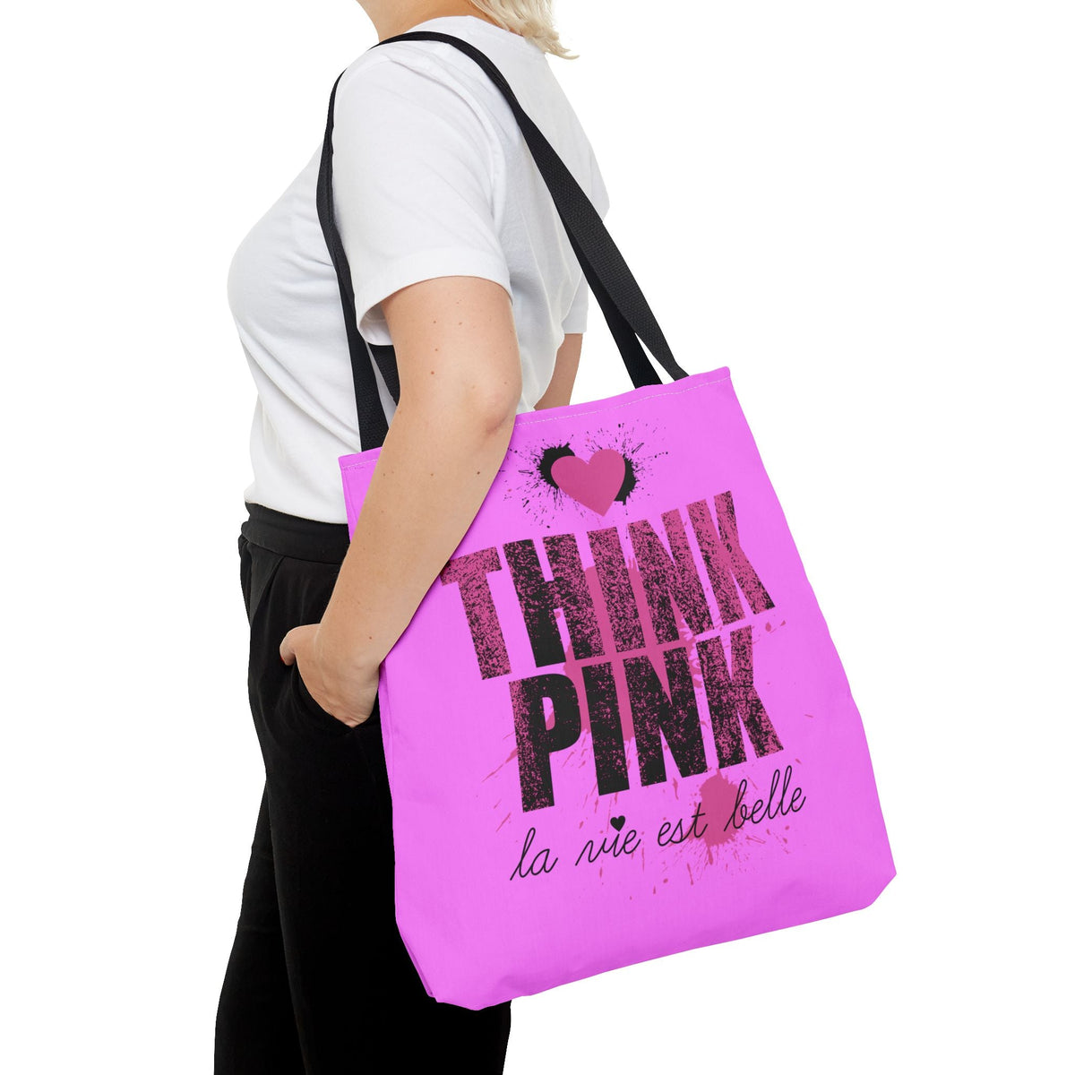 Think Pink Borsa in tessuto – Pink Statement design