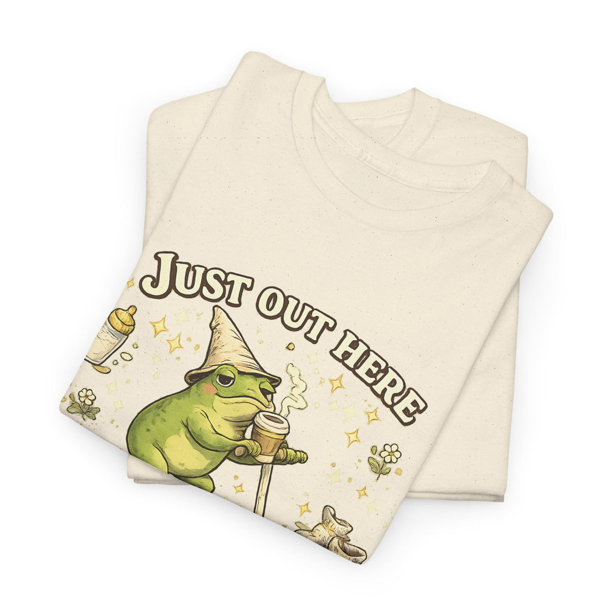 T-Shirt Mamma, Caffeina e Caffè – Design Divertente