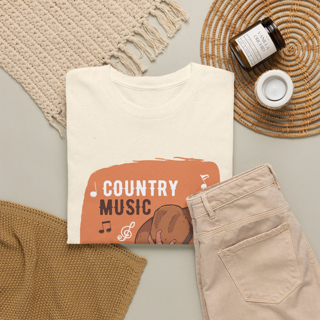 T-Shirt Musica Country – Design Western Vintage