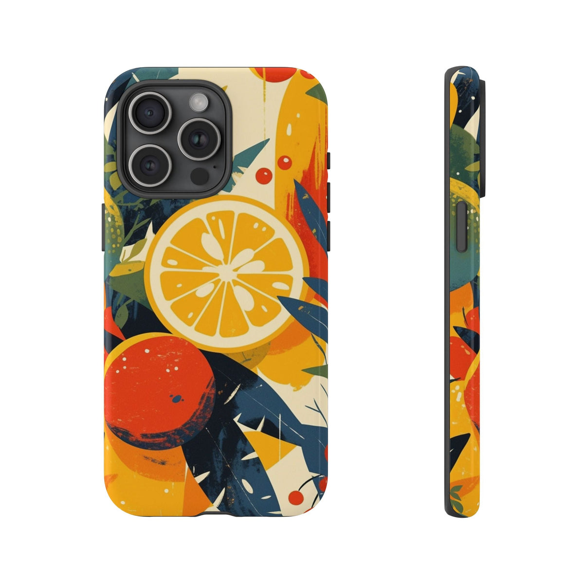 Cover Robusta Agrumi Retrò – Design Botanico Colorato