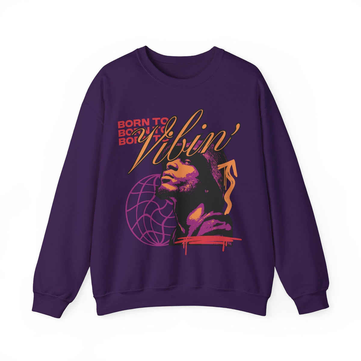Born to Vibin' Sweatshirt – Sweatshirt von MALUX