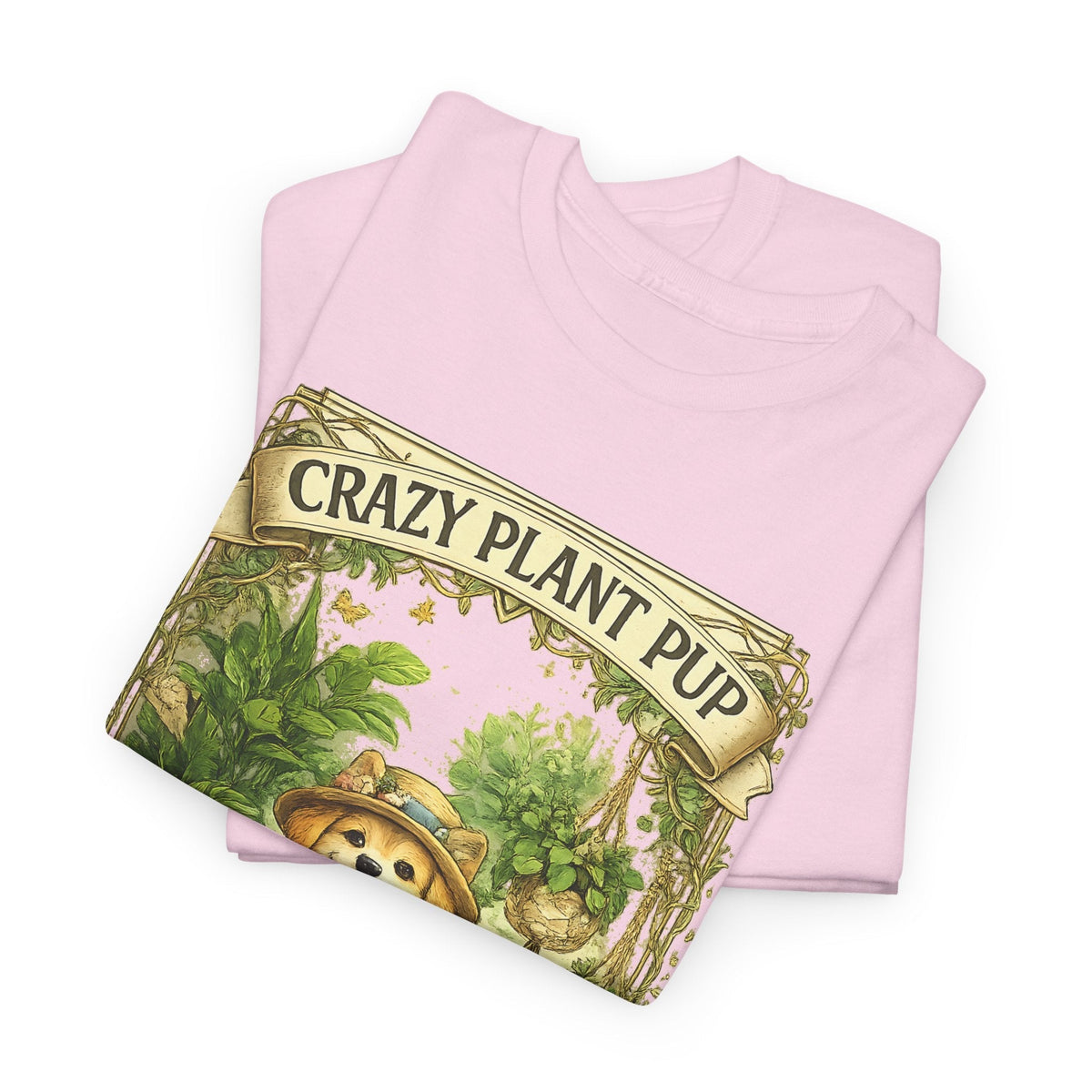 T-Shirt Cane e Piante – Design Divertente