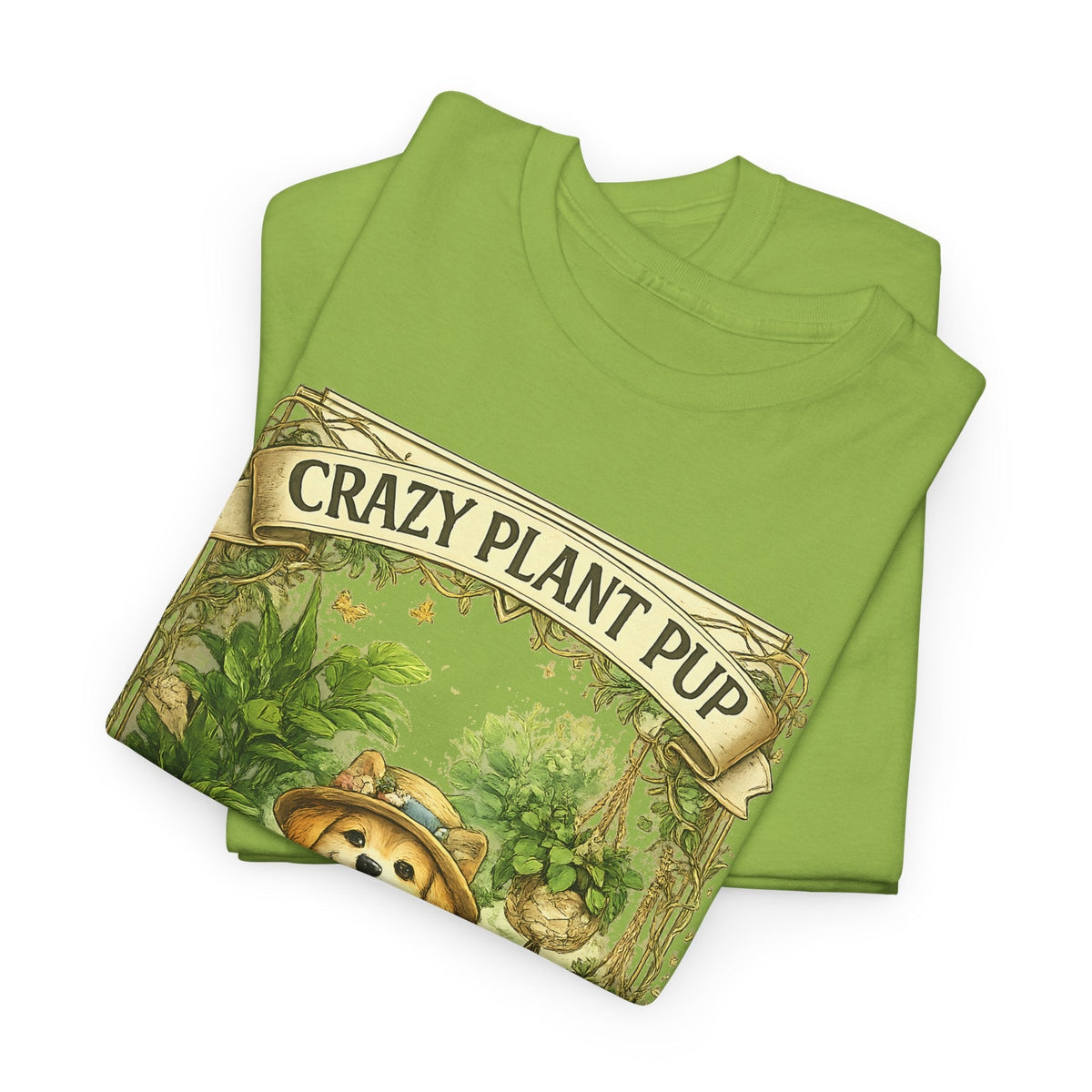 T-Shirt Cane e Piante – Design Divertente