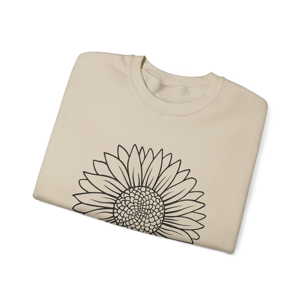 Sonnenblumen Sweatshirt – Sweatshirt von MALUX