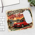 Alfa Romeo Mousepad – Leidenschaft per italienische Autos – Mousepad von MALUX, 23,2 × 19,4 cm