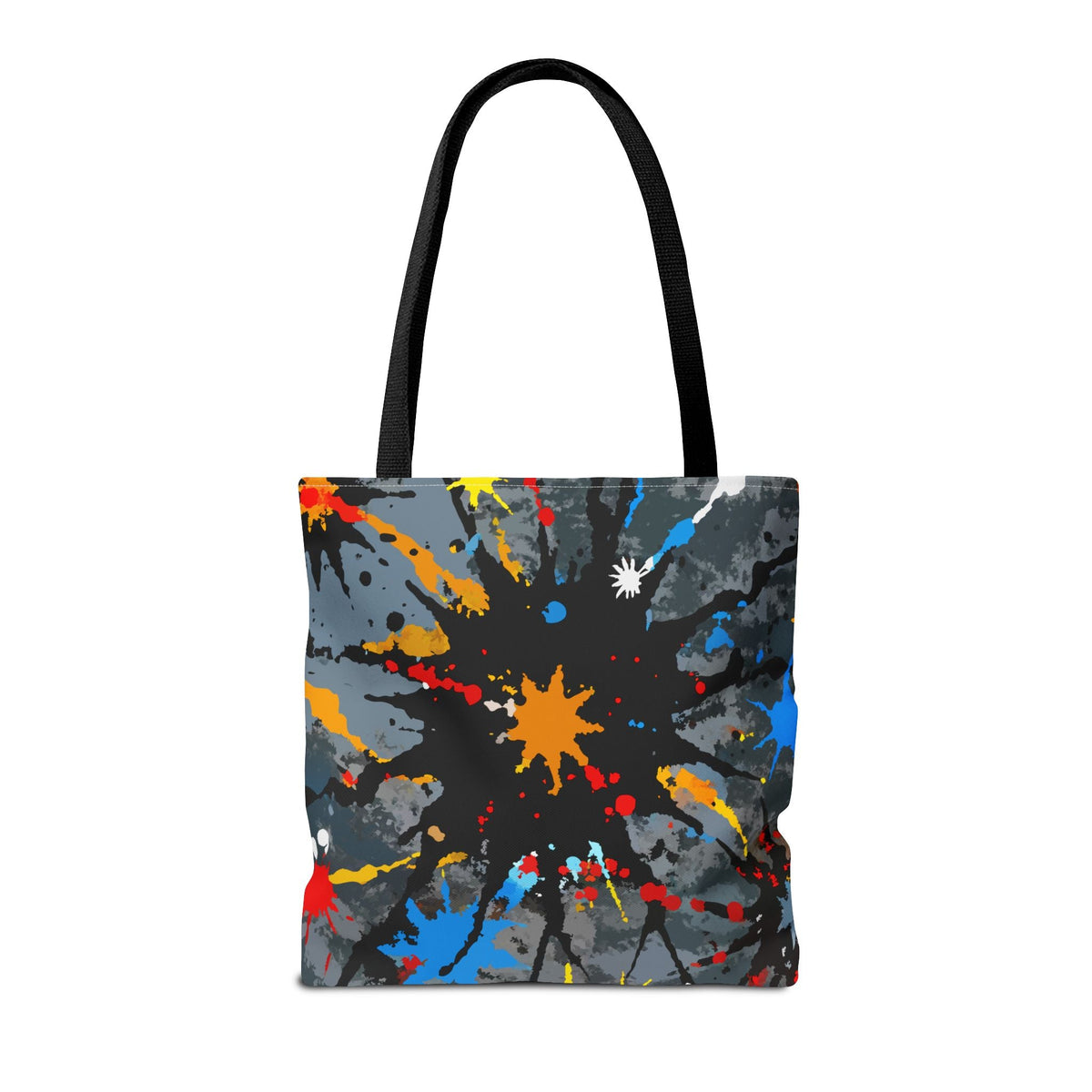 Abstrakte Kunst Borsa in tessuto – Colore Splash design