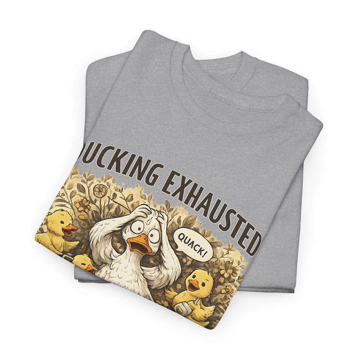 T-Shirt Mamma Esausta – Design Papera Divertente