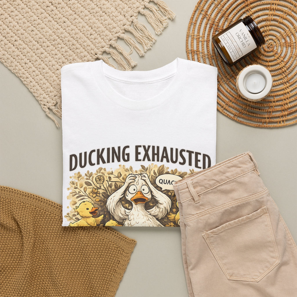 T-Shirt Mamma Esausta – Design Papera Divertente