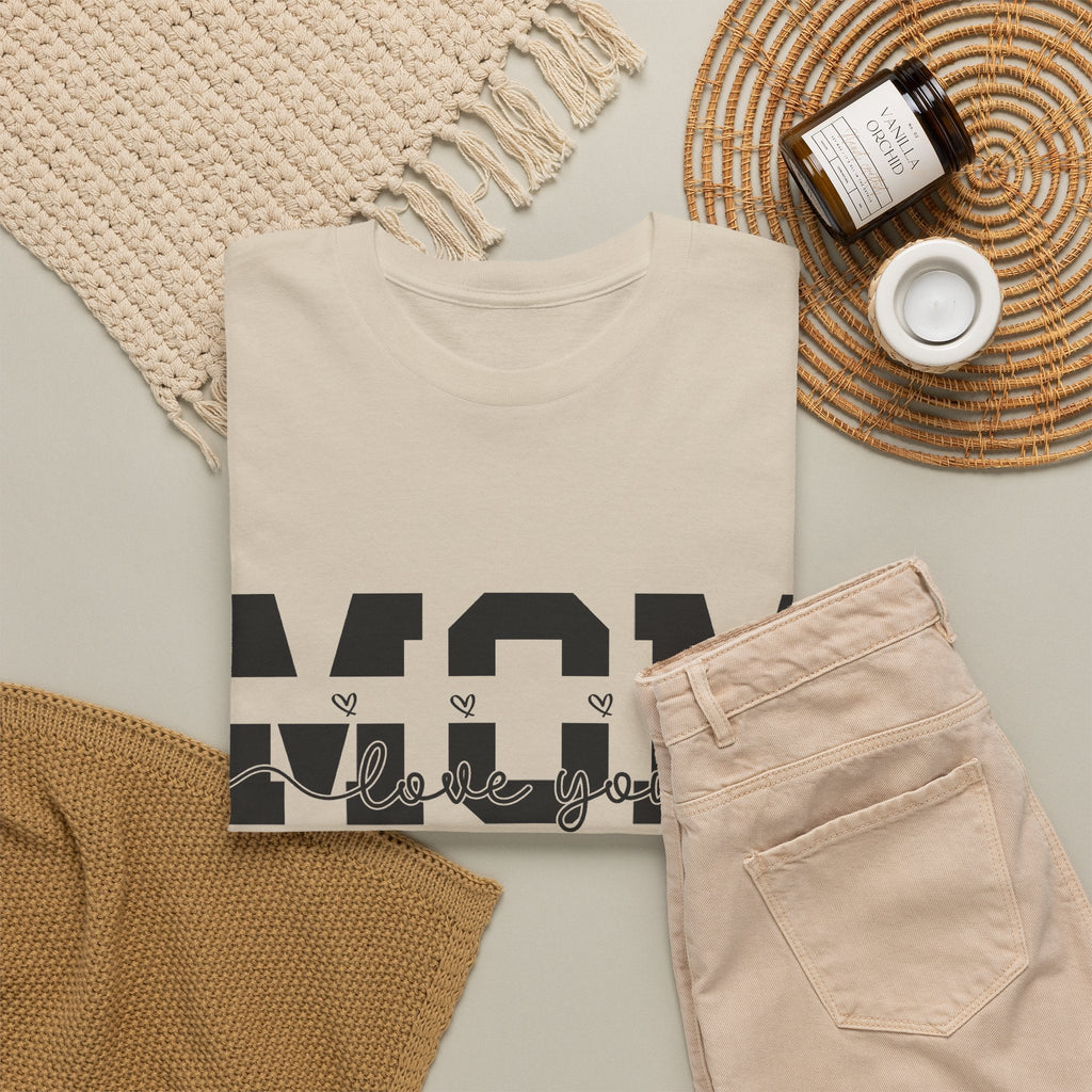 T-Shirt Mamma, Ti Voglio Bene – Idea Regalo Minimalista
