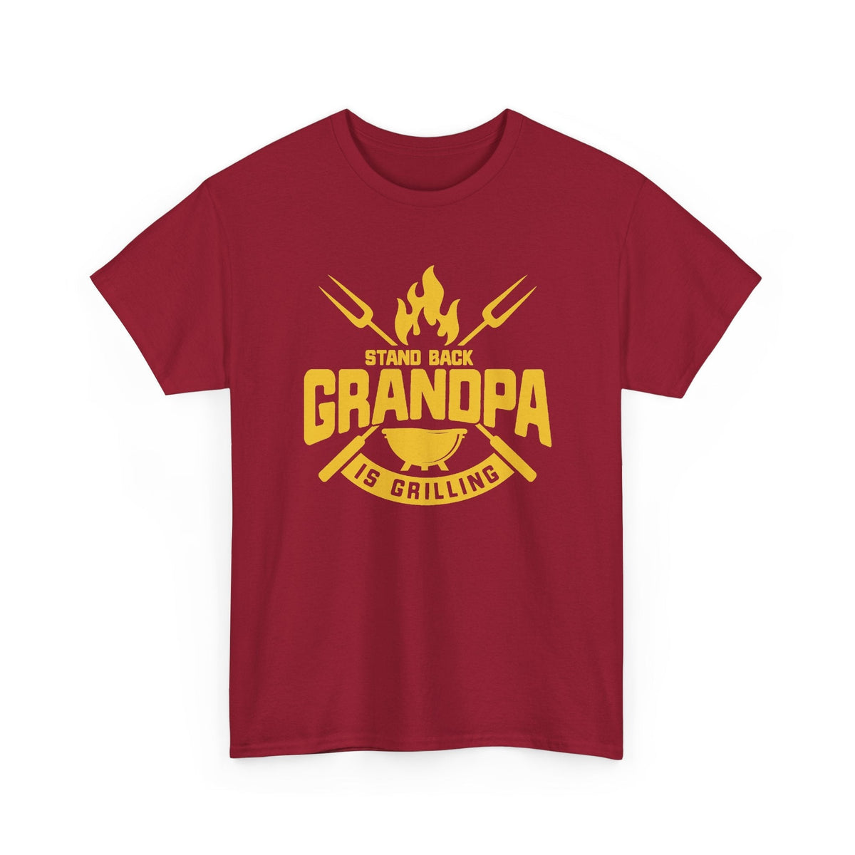 T-Shirt Nonno alla Griglia – Design BBQ Divertente