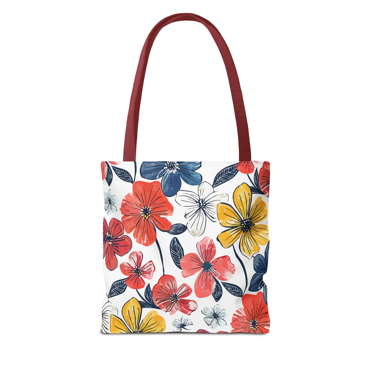 Borsa in tessuto Fiori Colorati – Design Floreale Estivo