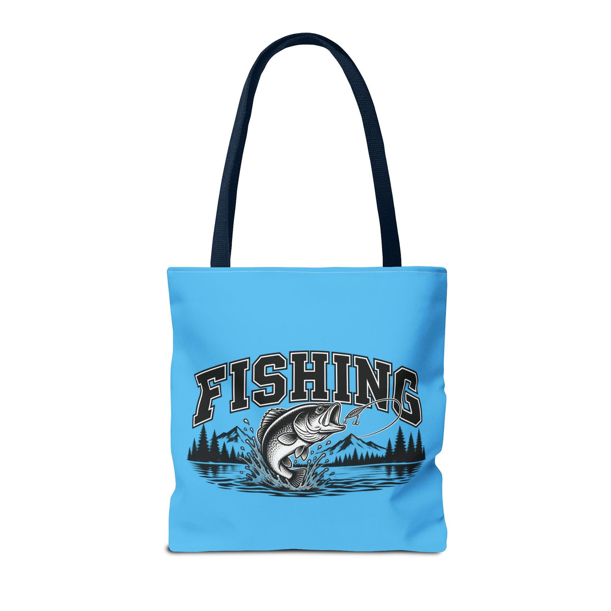 Angeln Borsa in tessuto – Fishing Fisch & See Motiv