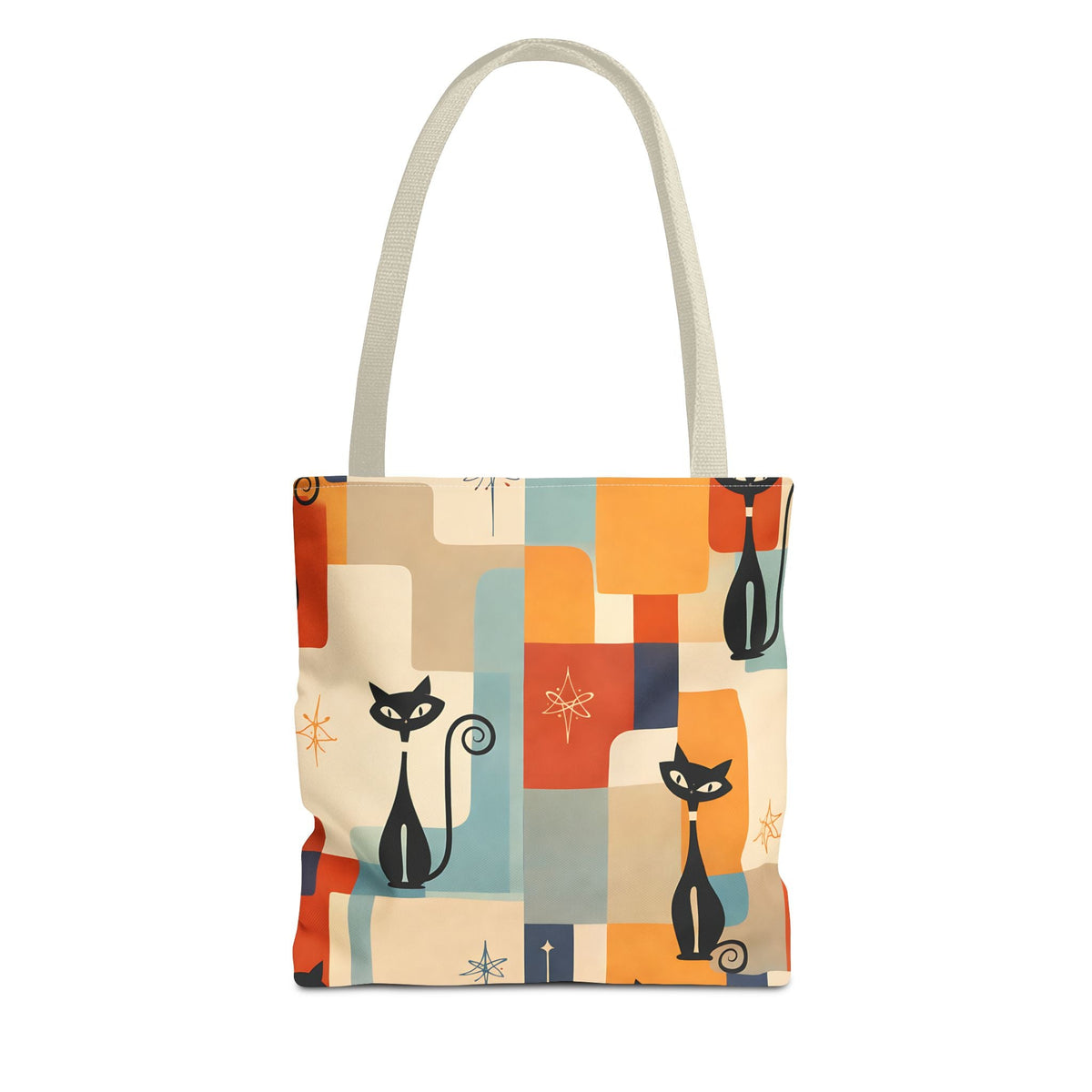 Retro gatton Borsa in tessuto – Bunte Vintage gatton Einkaufstasche