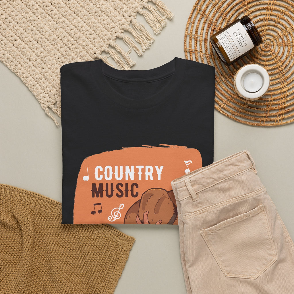 T-Shirt Musica Country – Design Western Vintage