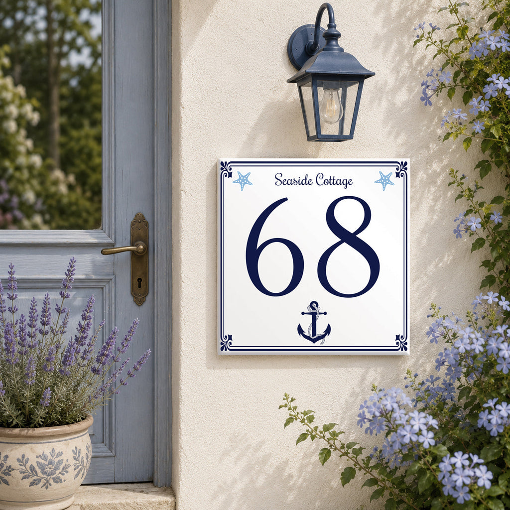 Numero civico personalizzato – Design Marinaro P7