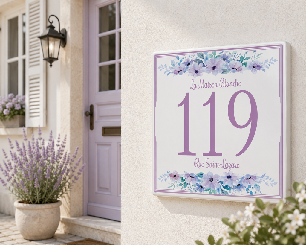 Numero civico personalizzato – Design Mediterraneo in Ceramica P4